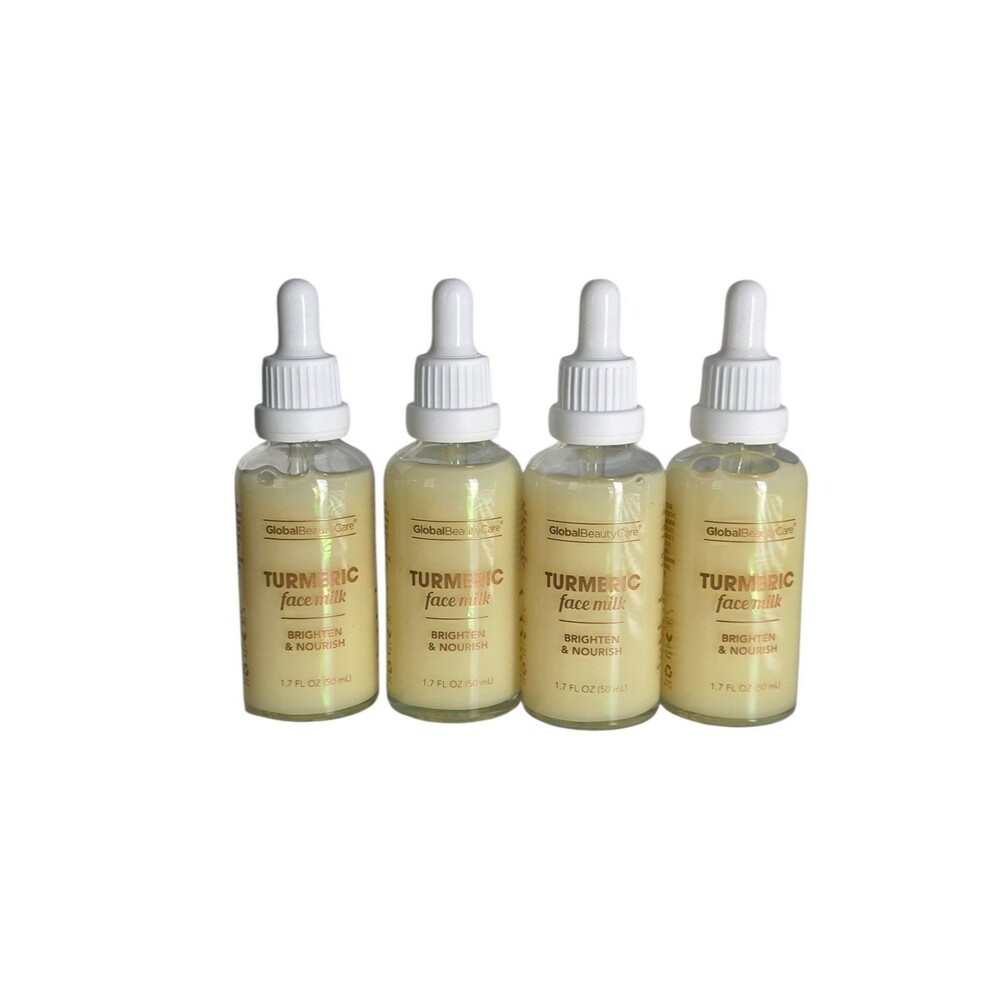 Global Beauty Care Turmeric Face Milk 1.7 Fl.oz~ 4pk